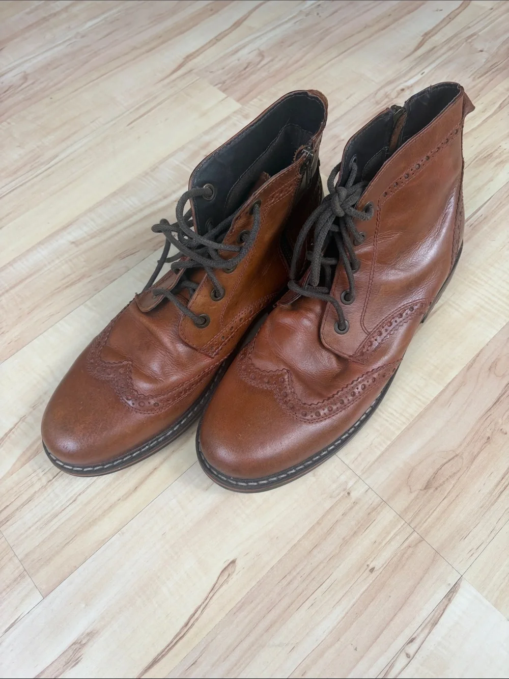 Crevo Leather Boots Men Size 12